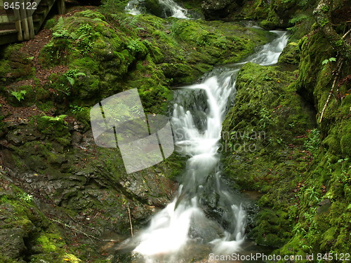 Image of Refreshing waterfalls.