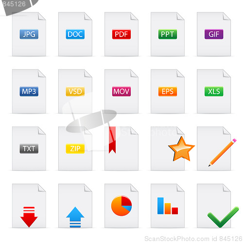 Image of Document icons