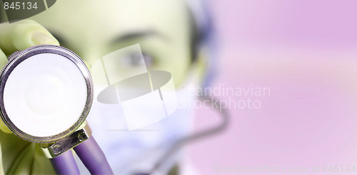 Image of Doctor with stethoscope