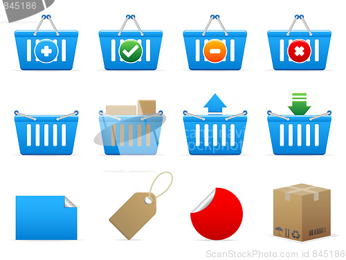 Image of Shopping icons