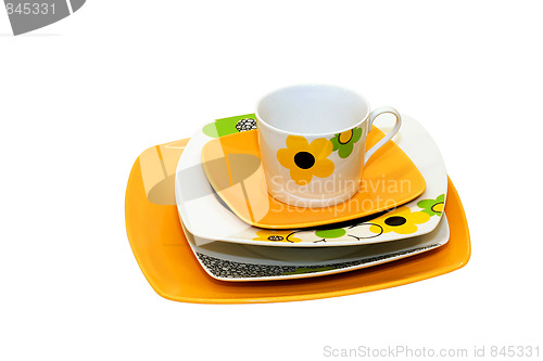 Image of Orange plates