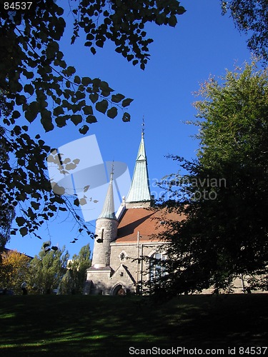 Image of Fagerborg church