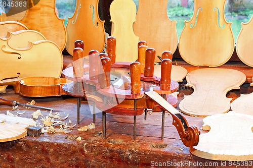 Image of Violin in press