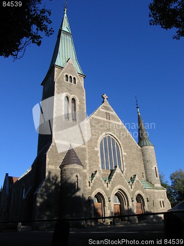 Image of Fagerborg church