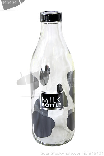 Image of Milk bottle isolated