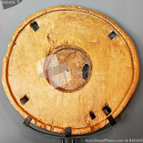 Image of Wooden wheel