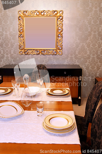 Image of Retro dining room