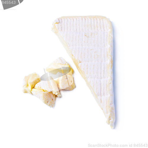 Image of Wedge of Gourmet  Brie Cheese