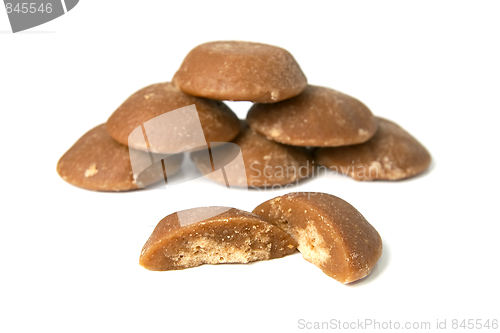 Image of Heap of brown cane sugar