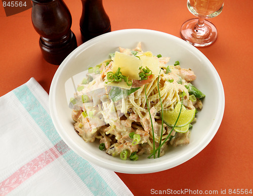 Image of Salmon Spaghetti