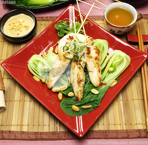 Image of Chinese Chicken Skewers
