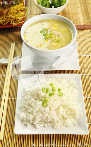 Image of Rice And Soup