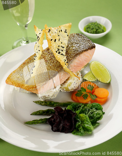 Image of Crispy Skin Salmon