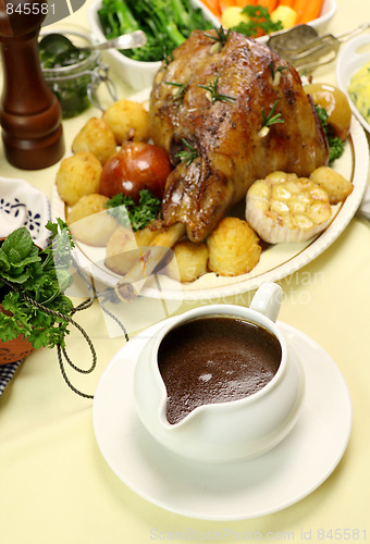 Image of Gravy Boat With Lamb Leg