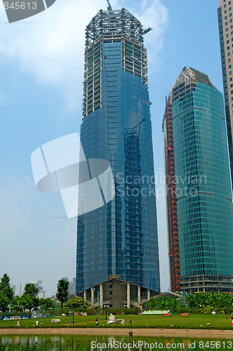 Image of Shanghai skyscrapers
