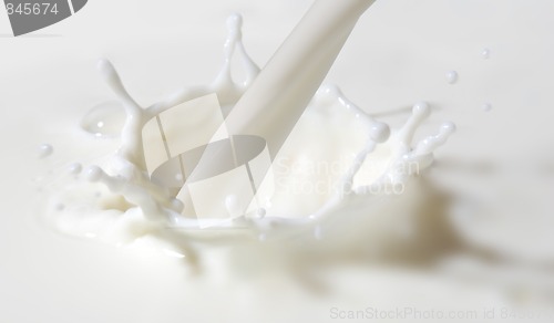 Image of milk splash