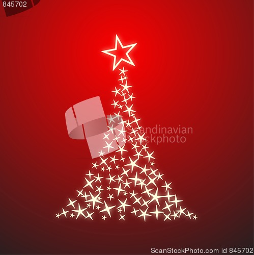 Image of Abstract christmas tree 