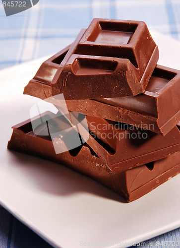 Image of Blocks of Chocolate