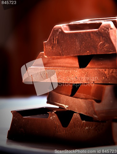 Image of Blocks of Chocolate 