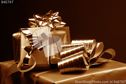 Image of Three gift boxes