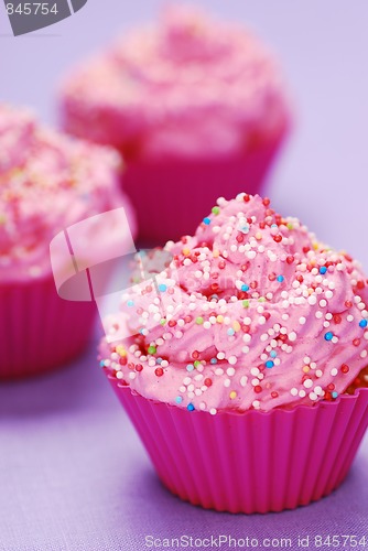 Image of Pink cupcakes