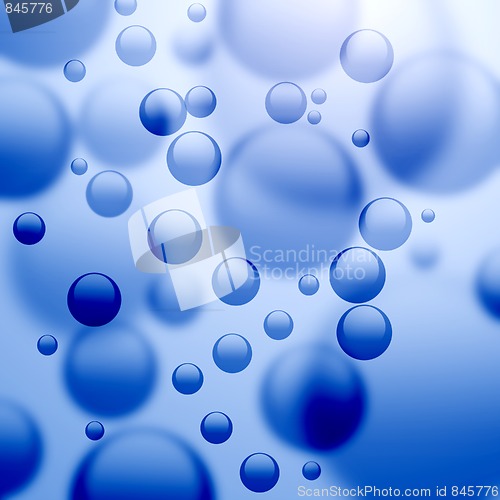 Image of bubbles underwater