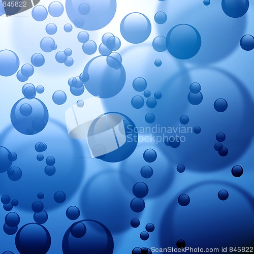 Image of bubbles underwater