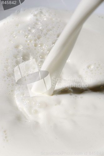 Image of Pouring milk