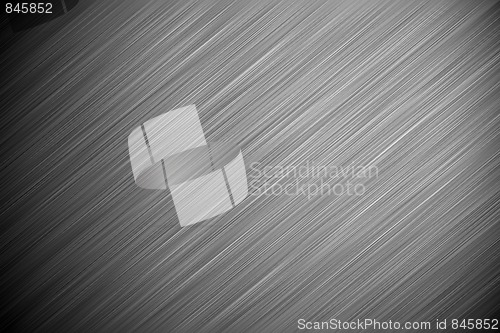 Image of Dark brushed steel texture 