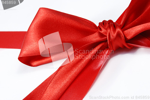 Image of red holiday bow 