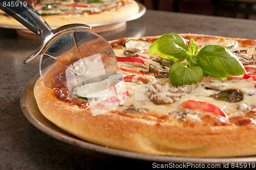 Image of Cooked pizza