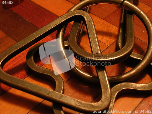 Image of metal puzzle