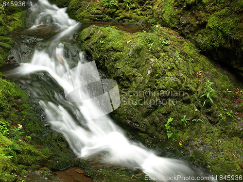 Image of Refreshing waterfalls.