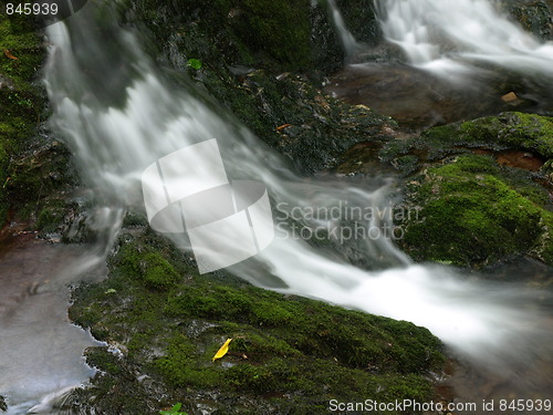 Image of Refreshing waterfalls.
