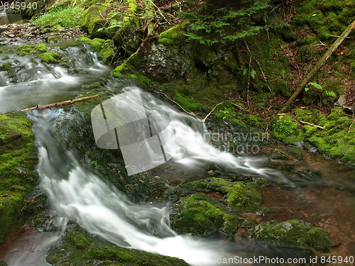 Image of Refreshing waterfalls.