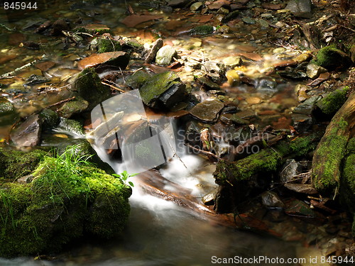 Image of Refreshing waterfalls.