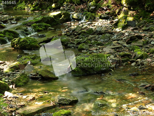 Image of Refreshing waterfalls.