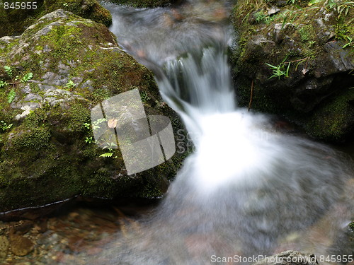 Image of Refreshing waterfalls.