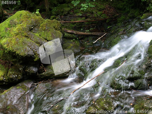 Image of Refreshing waterfalls.