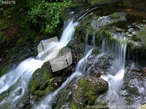 Image of Refreshing waterfalls.