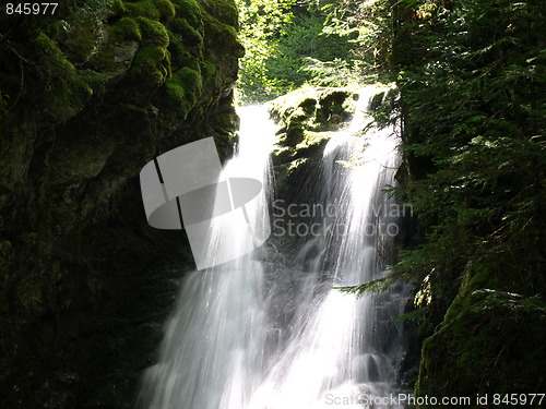 Image of Refreshing waterfalls.