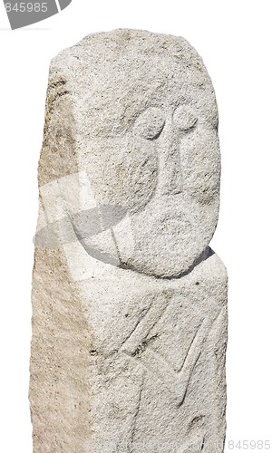 Image of ancient stone idol