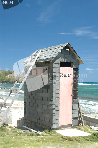 Image of new outhouse