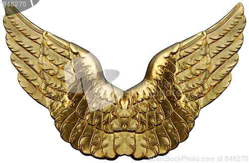 Image of Emblem Of Golden Wings