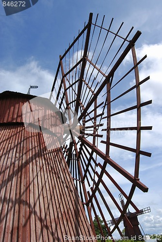 Image of Composition Of Ancient Windmills