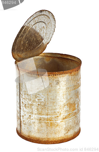 Image of Rusty tin can