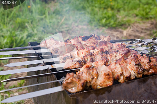 Image of Preparing Shashlik