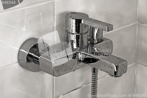 Image of Cool shower faucet