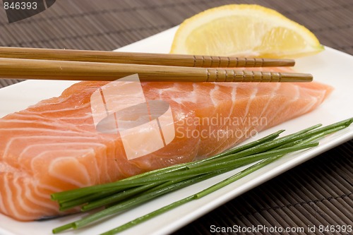 Image of fresh salmon