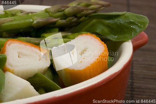 Image of tasty salad